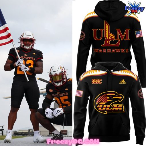 Louisiana-Monroe Warhawks Salute to Service 2024 Hoodie