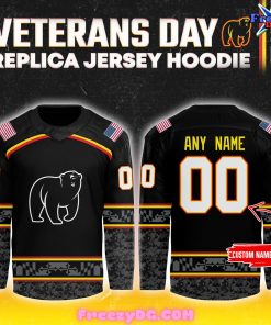 Maryland Black Bears Veterans Day Military 2024 Hockey Jersey