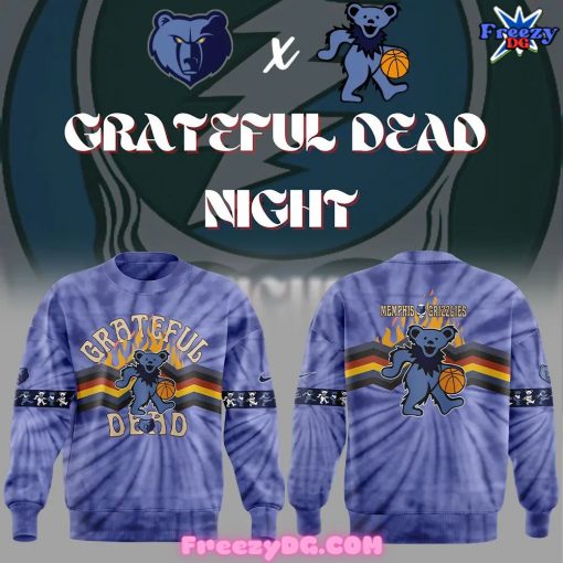 Memphis Grizzlies Grateful Dead Night 2024 Sweatshirt