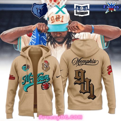 Memphis Grizzlies x 191 Collabs Special Zip Hoodie