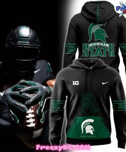 Michigan State Spartans Football Shadows Hoodie