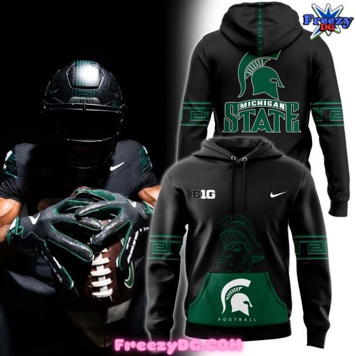 Michigan State Spartans Football Shadows Hoodie