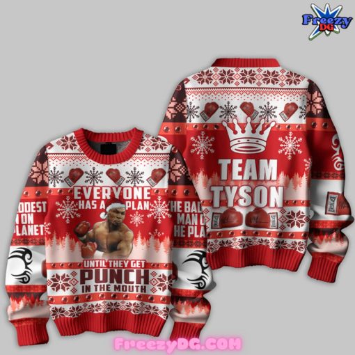 Mike Tyson Christmas Special Ugly Sweater