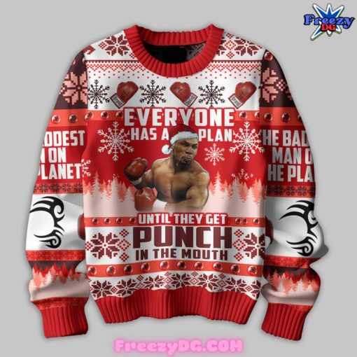 Mike Tyson Christmas Special Ugly Sweater