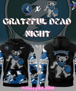 Minnesota Timberwolves Grateful Dead Night Hoodie