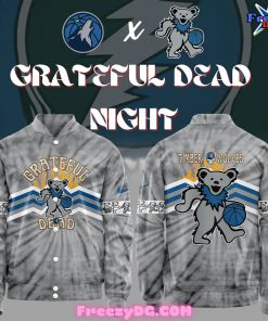 Minnesota Timberwolves Grateful Dead Night Jacket