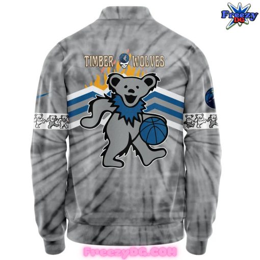 Minnesota Timberwolves Grateful Dead Night Jacket