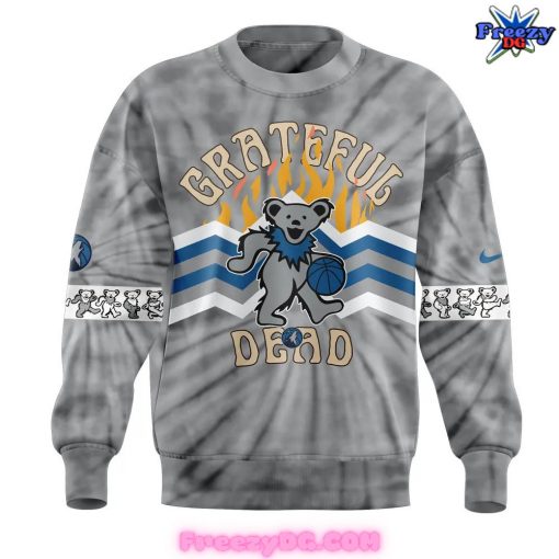 Minnesota Timberwolves Grateful Dead Night Sweatshirt