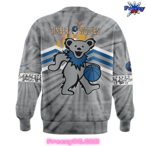 Minnesota Timberwolves Grateful Dead Night Sweatshirt