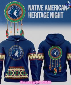 Minnesota Timberwolves Native American Heritage 2024 Hoodie