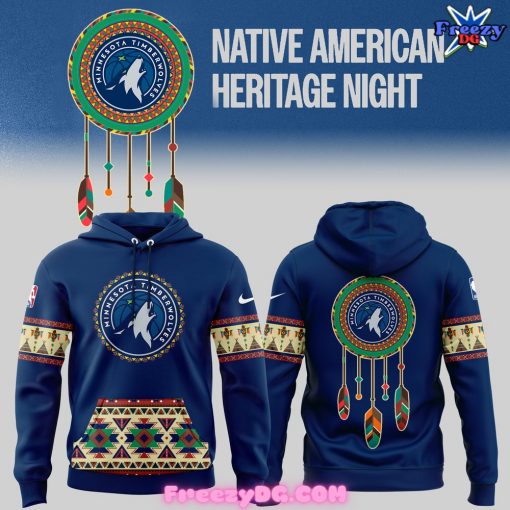 Minnesota Timberwolves Native American Heritage 2024 Hoodie