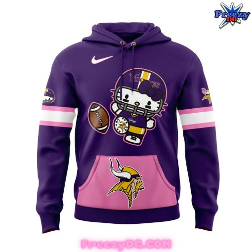 Minnesota Vikings Hello Kitty Hoodie