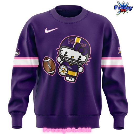 Minnesota Vikings Hello Kitty Sweatshirt