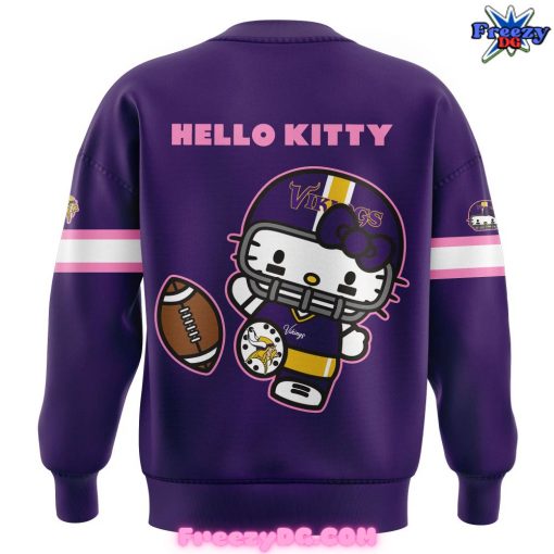 Minnesota Vikings Hello Kitty Sweatshirt