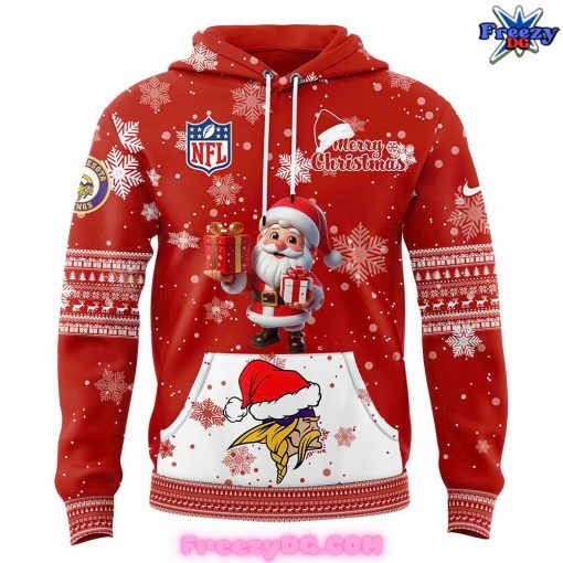 Minnesota Vikings Merry Christmas 2024 Hoodie