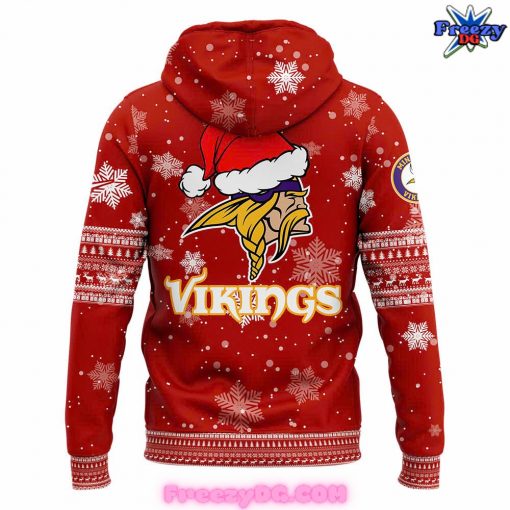 Minnesota Vikings Merry Christmas 2024 Hoodie