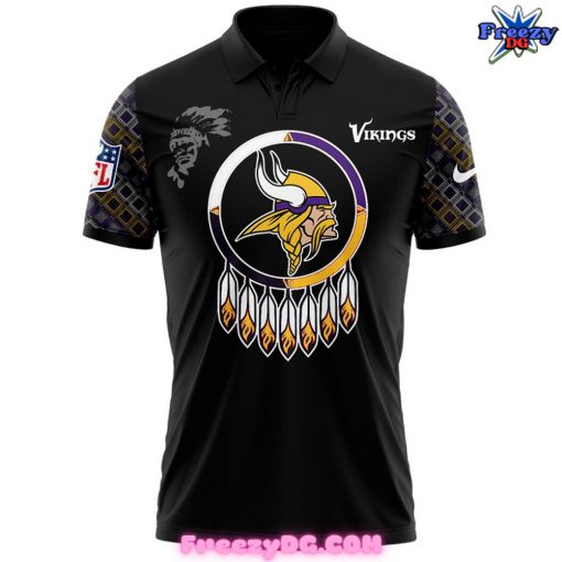 Minnesota Vikings Native American Heritage Month 2024 Polo