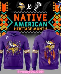 Minnesota Vikings Native American Heritage Month Hoodie