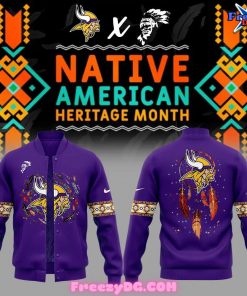 Minnesota Vikings Native American Heritage Month Jacket