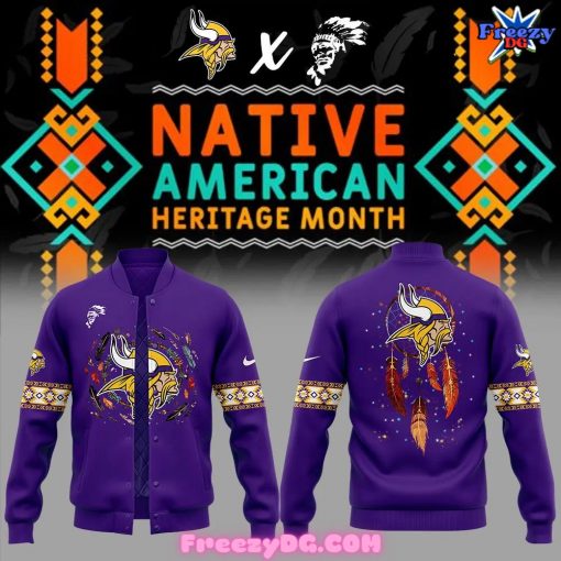 Minnesota Vikings Native American Heritage Month Jacket