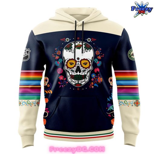 Minnesota Wild Dia De Los Muertos Hoodie