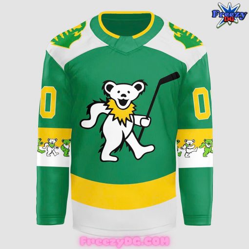 Minnesota Wild Grateful Dead Night Hockey Jersey