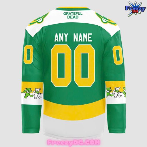 Minnesota Wild Grateful Dead Night Hockey Jersey