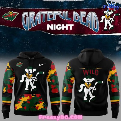 Minnesota Wild Grateful Dead Night Limited Edition Hoodie