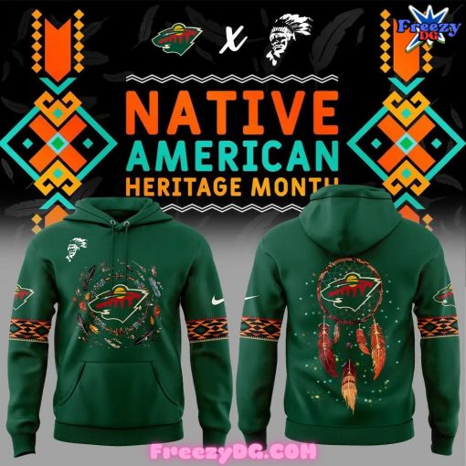 Minnesota Wild Native American Heritage Month 2024 Hoodie