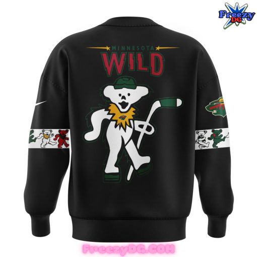 Minnesota Wild x Grateful Dead Night Special Edition Black Sweatshirt