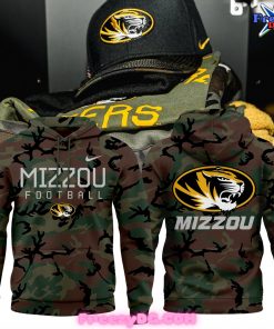 Missouri Tigers Football Military Appreciation 2024 Camo Hoodie