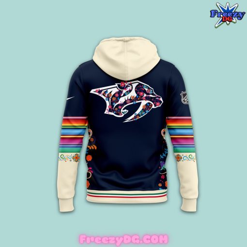 Nashville Predators Dia De Los Muertos Hoodie