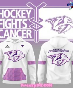 Nashville Predators Hockey Fights Cancer Special Hoodie