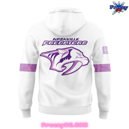 Nashville Predators Hockey Fights Cancer Special Hoodie