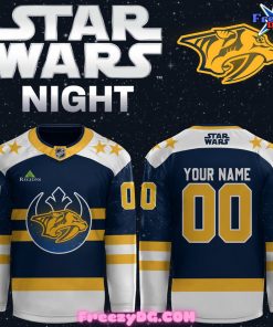 Nashville Predators x Star Wars Night 2024 Hockey Jersey