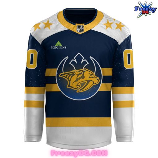 Nashville Predators x Star Wars Night 2024 Hockey Jersey