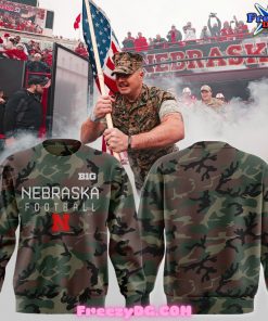 Nebraska Cornhuskers Military Appreciation 2024 Sweatshirt