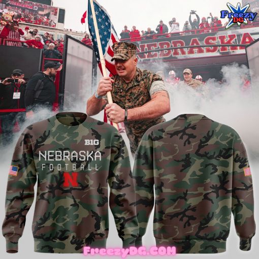 Nebraska Cornhuskers Military Appreciation 2024 Sweatshirt