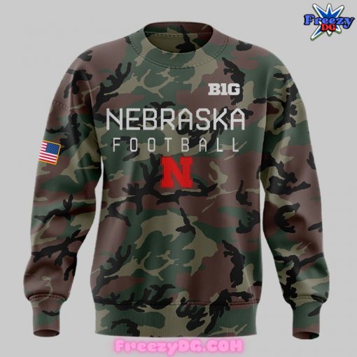 Nebraska Cornhuskers Military Appreciation 2024 Sweatshirt