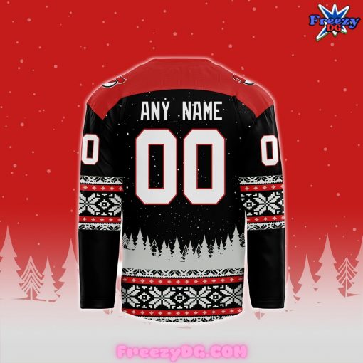 New Jersey Devils Christmas 2024 Custom Hockey Jersey