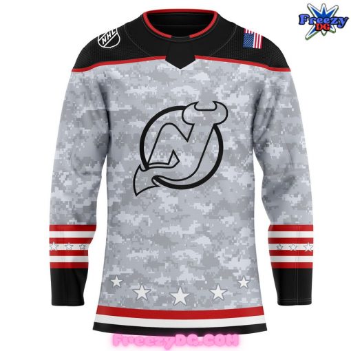 New Jersey Devils Military Appreciation Night Special Hockey Jersey