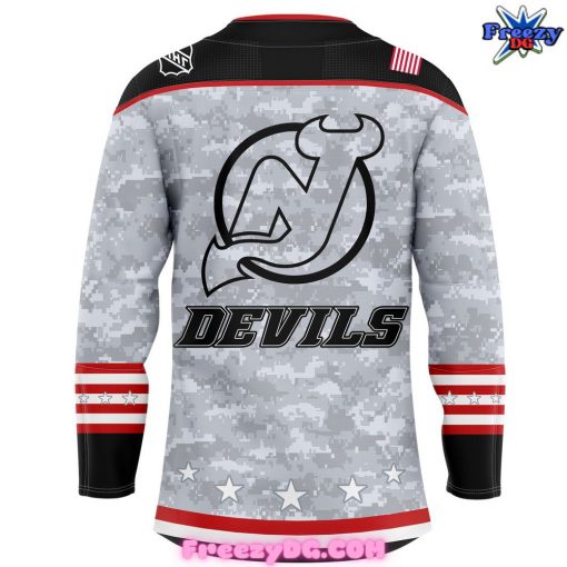 New Jersey Devils Military Appreciation Night Special Hockey Jersey