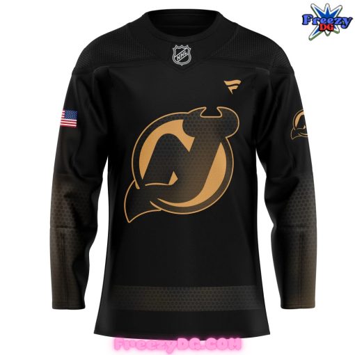 New Jersey Devils Military Appreciation Special Black Hockey Jersey