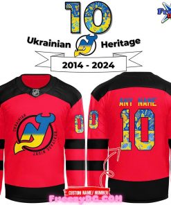 New Jersey Devils Jewish Heritage Night 2024 White Hockey Jersey