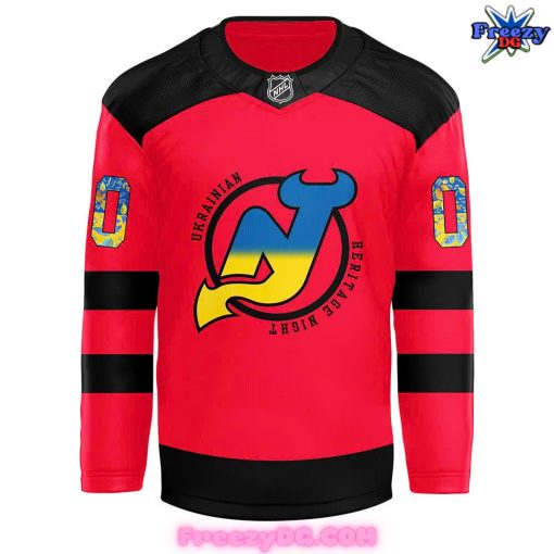 New Jersey Devils Ukrainian Heritage Hockey Jersey