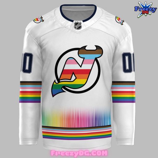 New Jersey Devils x Pride Community Special Hockey Jersey