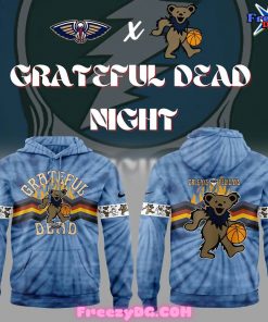 New Orleans Pelicans Grateful Dead Night 2024 Hoodie