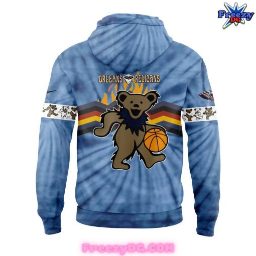 New Orleans Pelicans Grateful Dead Night 2024 Hoodie