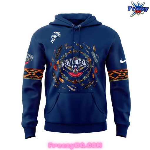 New Orleans Pelicans Native American Heritage Month 2024 Hoodie