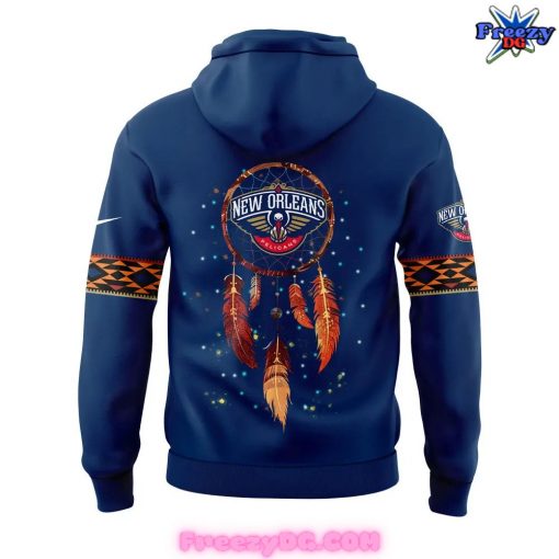 New Orleans Pelicans Native American Heritage Month 2024 Hoodie